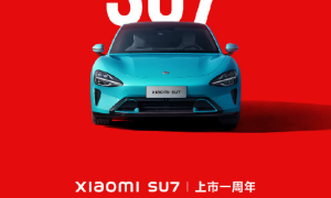 小米SU7迎来上市一周年！首年交付量超过“蔚小理”