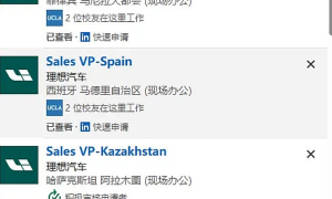 理想汽车面向7国招聘销售副总裁 出海战略加速推进？