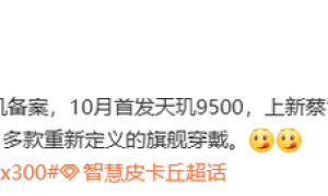 传vivo X300将在10月首发天玑9500 配全新蔡司镀膜