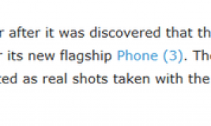 Nothing承认造假：Phone (3)相机样张实为付费图库照片