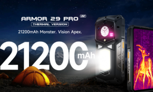 Ulefone发布Armor 29 Pro热成像手机 电池超2万毫安