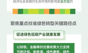 图解｜加紧经济社会发展全面绿色转型