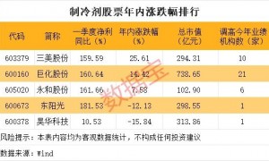 稀缺，A股市场仅5股，两大龙头，历史新高