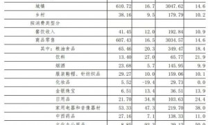 河南省前5月社会消费品零售总额增长7.5％