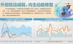 49.7%、50.5%、50.7%！ 6月PMI三大指数均回升