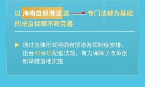 海南自贸港建设成型起势 12月18日将全岛封关运作