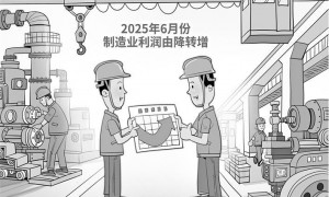 6月份制造业利润由降转增
