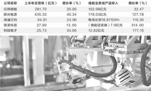 海外储能需求激增    国内电芯厂商订单排期满满