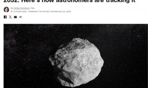 小行星或将撞击地球，“中国已开始部署防御”