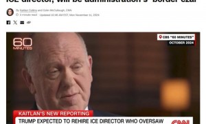 特朗普宣布边境事务负责人 “没有人比他更擅长管控边境”