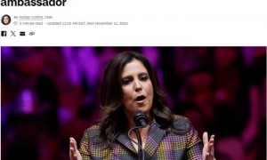 美媒：特朗普公布美国常驻联合国代表人选