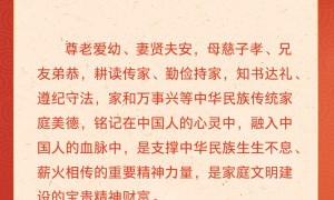 学习卡丨习近平：以千千万万家庭的好家风支撑起全社会的好风气