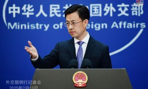 外交部：蒙古总理奥云额尔登将出席哈尔滨亚冬会闭幕式