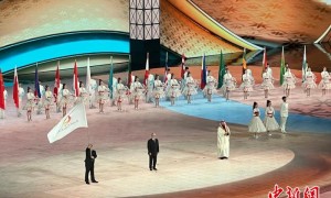 亚奥理事会会旗交接仪式举行
