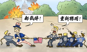 专注“拔河”，无心救火｜新漫评