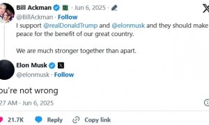 要与特朗普和好？有人劝和，马斯克语气软化收回威胁？