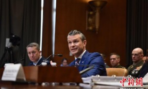 美防长赫格塞思就2026财年国防部预算出席国会听证会