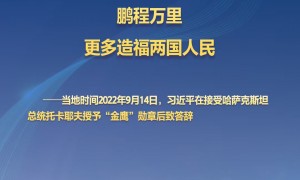 习主席的丝路故事——听习主席和中亚好伙伴话合作丨 “中哈关系将像金鹰展翅高飞”