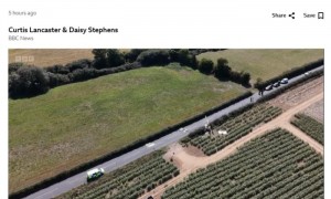 英国一架直升机坠毁 3人死亡，1人重伤