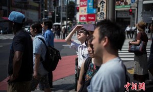 高温天气持续 日本5月至7月近6万人因中暑送医
