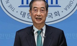 韩国内乱特检组对前国务总理韩德洙提出起诉