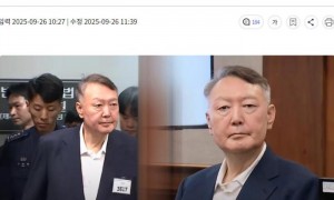 尹锡悦出庭受审：身形消瘦、头发灰白(图)