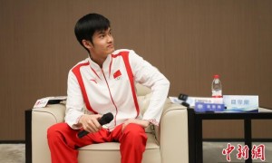 奥运冠军盛李豪倡导全民健身：感受运动的快乐与健康