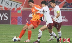 山东泰山3：1力克韩国光州FC 保留晋级希望