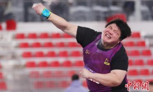 巩立姣南京夺冠：“下月将再战南京”