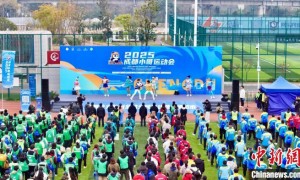 投递“运动的快乐”！成都小哥运动会幸福开赛