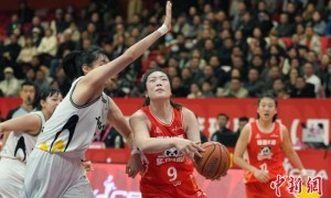 WCBA季后赛：四川女篮主场100：70胜江苏女篮