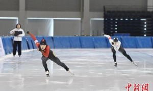 中国速度滑冰青年军长春展实力 项目发展根基坚实