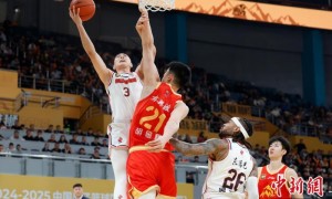 CBA：广厦“三杀”广东 继续领跑积分榜