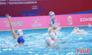全国男子水球冠军赛在广西南宁举办 7支队伍争夺全运会资格