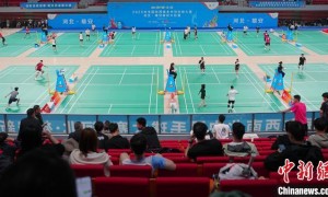 全国逾600名羽毛球爱好者齐聚雄安竞技争锋