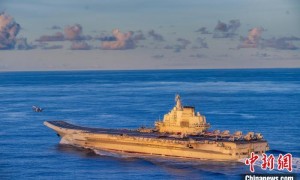 中国海军航母编队赴远海开展实战化训练