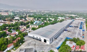 哈萨克斯坦最大物流运输枢纽建成投用