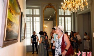 中法艺术对话作品展在巴黎中国文化中心揭幕