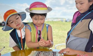 盛夏，锡林郭勒草原上办了一场少年那达慕