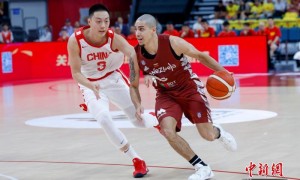 中国男篮开启国内热身赛 首战大胜委内瑞拉男篮