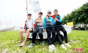 第十一届梅沙杯全国青少年帆船联赛厦门站开赛