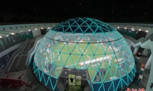 探访2025世界人形机器人运动会比赛场馆