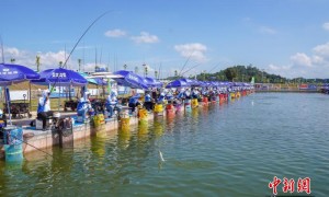 全国超400名垂钓竞技选手及其团队广东河源同场竞技
