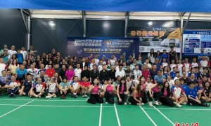 8国400余名好手聚圣保罗竞逐“金华杯”暨“中巴杯”国际羽毛球邀请赛