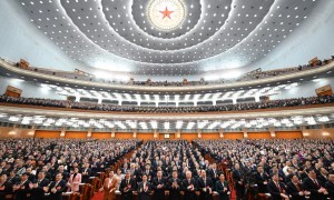 组图：十四届全国人大三次会议开幕会在京举行