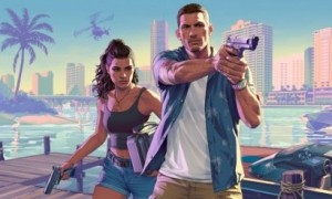 《GTA6》多张精美壁纸公布：男女主亲密相依！