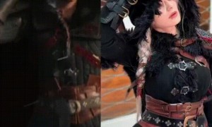 绝美神还原！外网女神《巫师4》希里COS爆火出圈