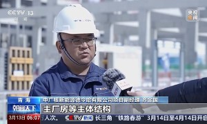 戈壁深处绿能澎湃 小城崛起“光热发电”超级工程