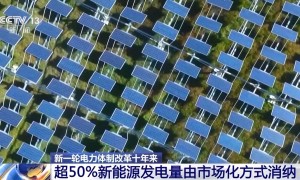 我国跨省跨区市场化交易电量十年增长超10倍