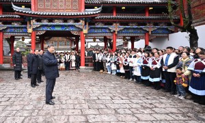 习近平在云南丽江市考察调研